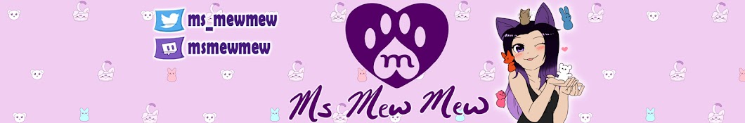 ms mewmew YouTube channel avatar