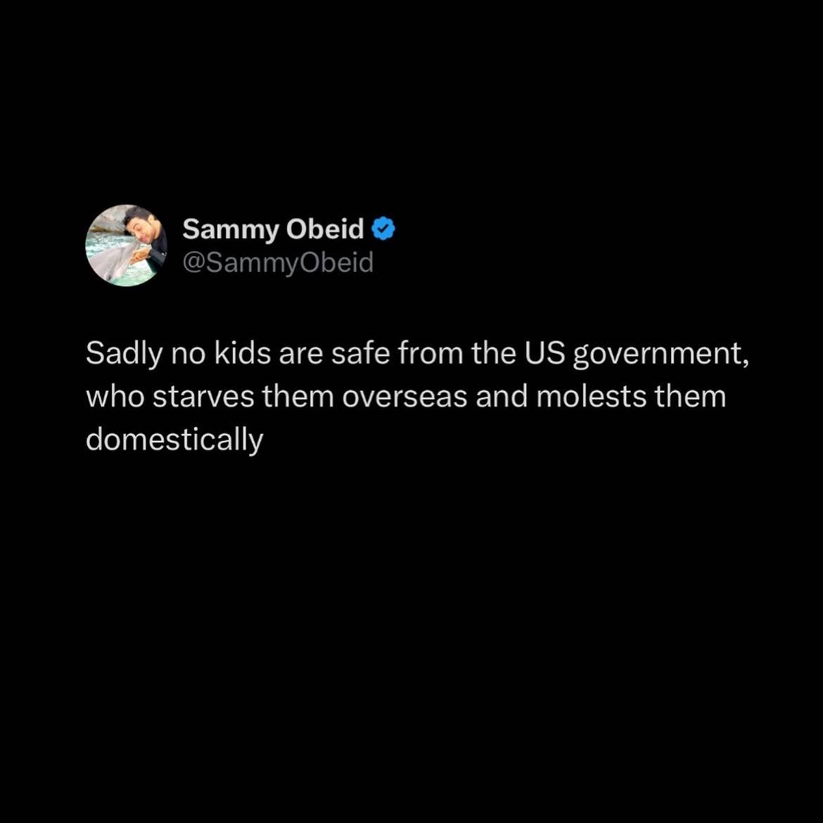 Post from Sammy Obeid