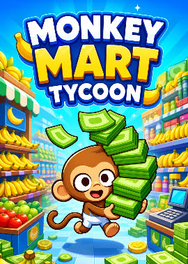 Monkey Mart Tycoon: Build & Grow! — cover art