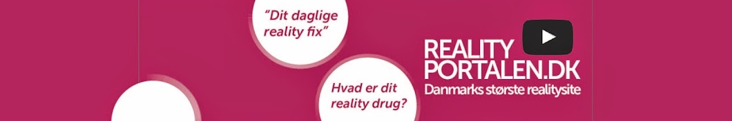 Realityportalen Danmarks stÃ¸rste realitysite ইউটিউব চ্যানেল অ্যাভাটার