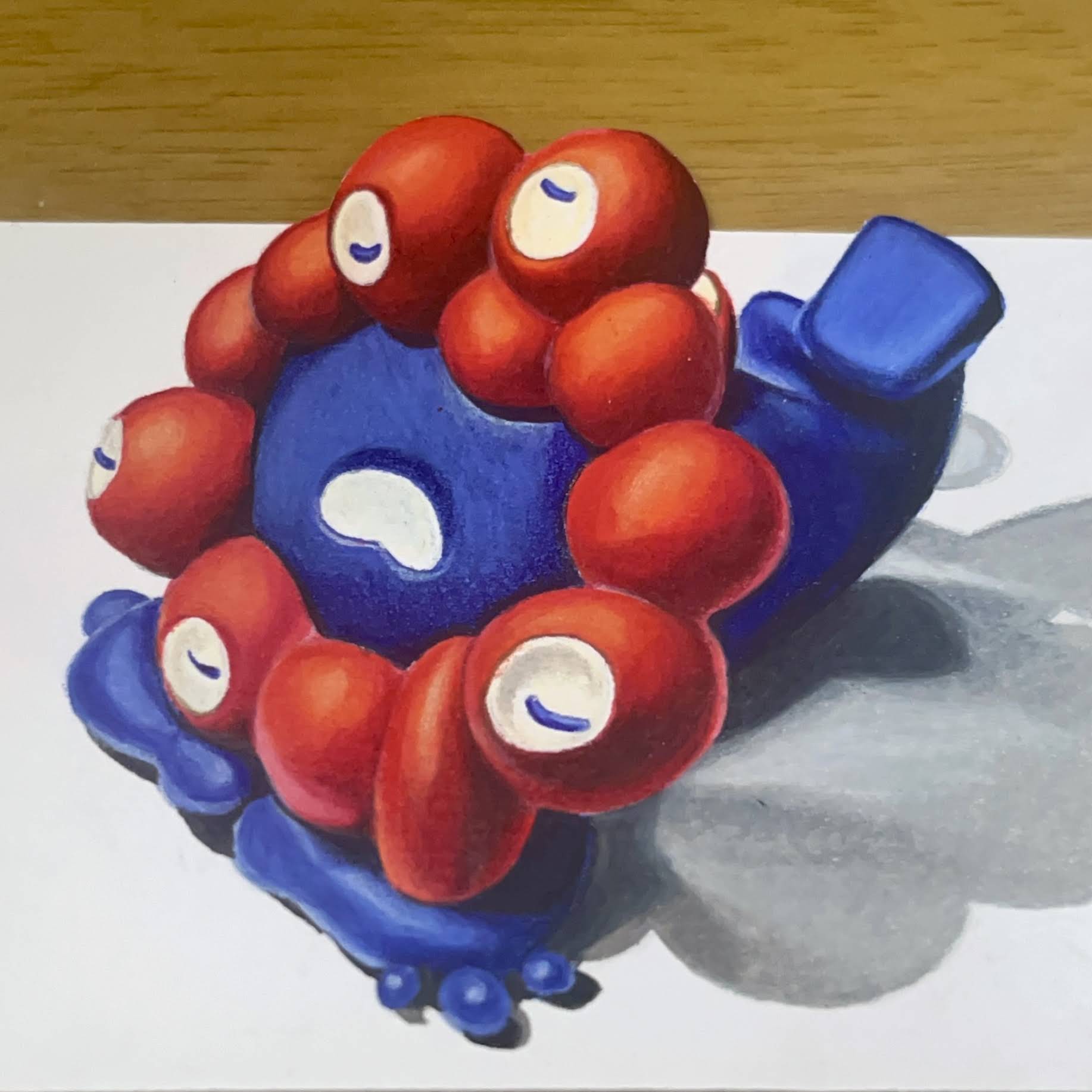 色鉛筆画 A4 2作品 ☆モア☆ YouTube