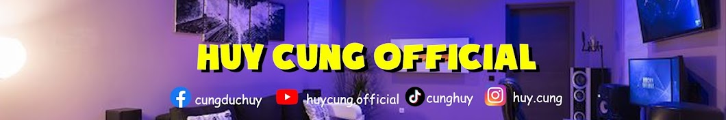 Huy Cung Official YouTube channel avatar