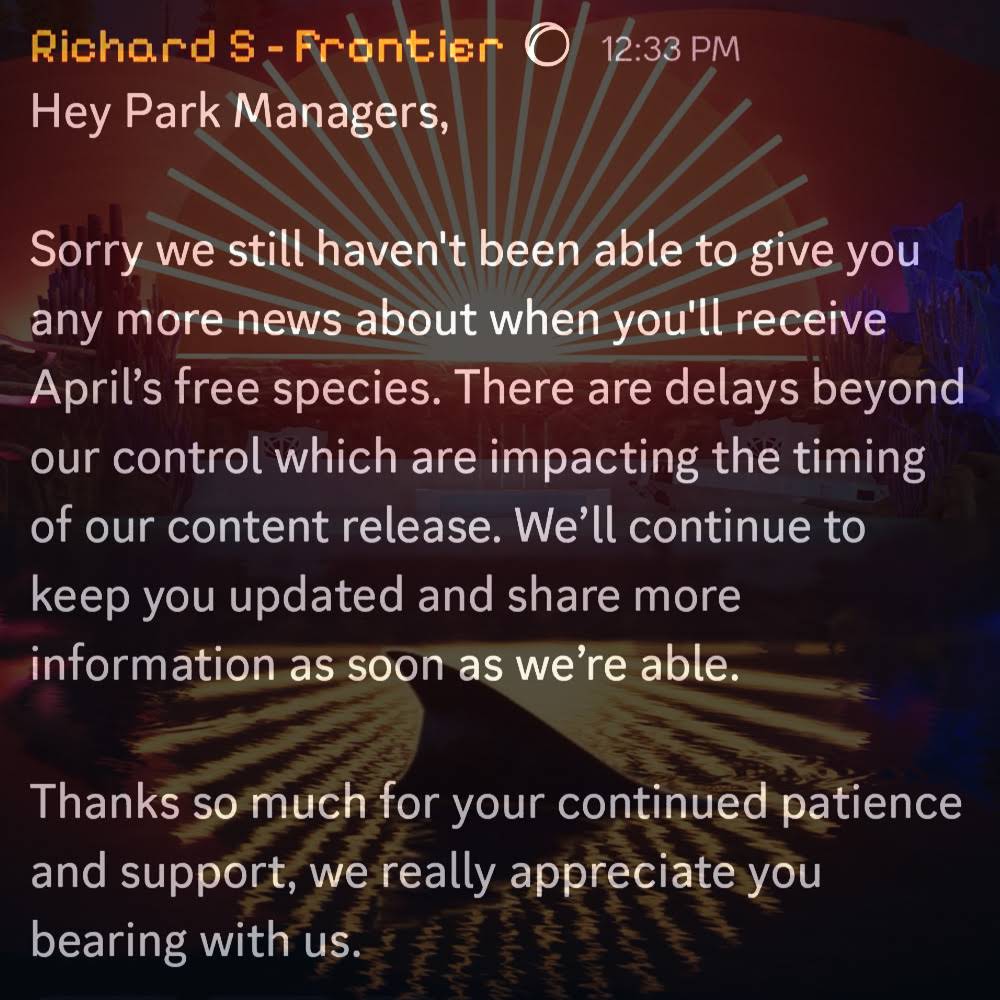 Post from Evolution Square