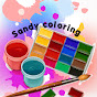 Sandy coloring  logo