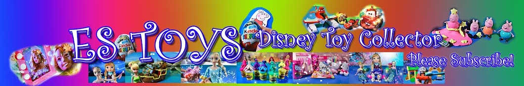 ES Toys Disney Toy Collector رمز قناة اليوتيوب