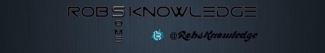 Rob Some Knowledge Avatar del canal de YouTube