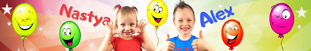 Alex and Nastya - kids videos YouTube kanalı avatarı