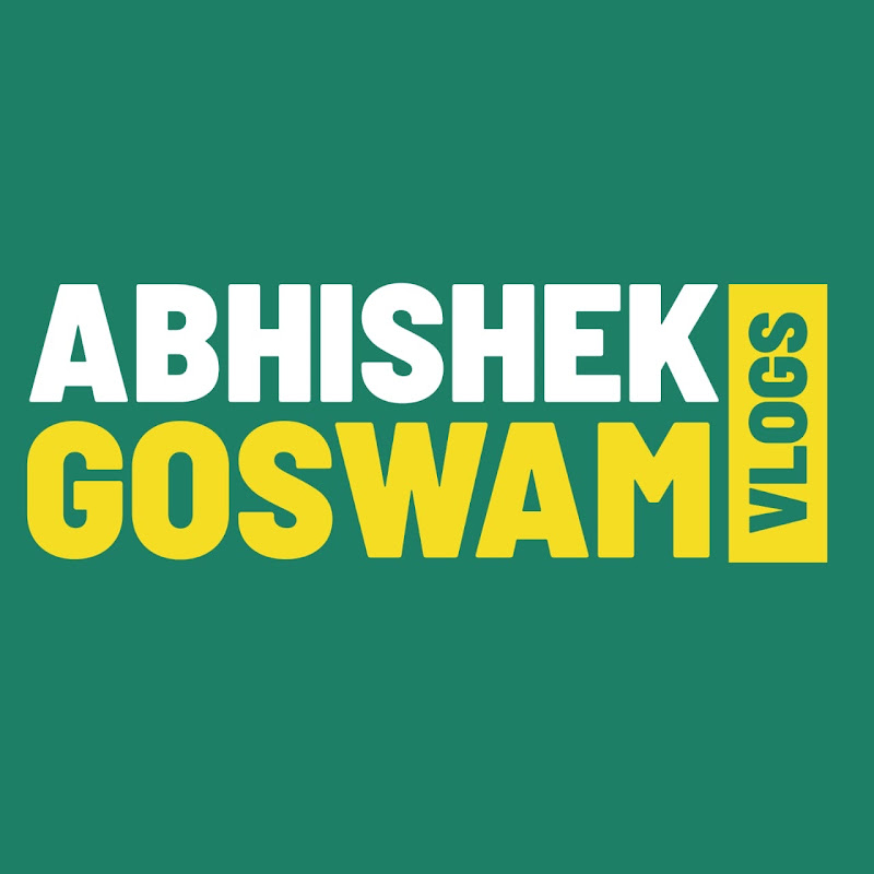 Abhishek Goswami Vlogs