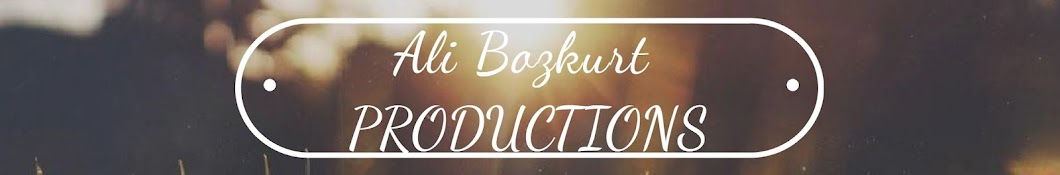 Ali Bozkurt PRODUCTIONS رمز قناة اليوتيوب