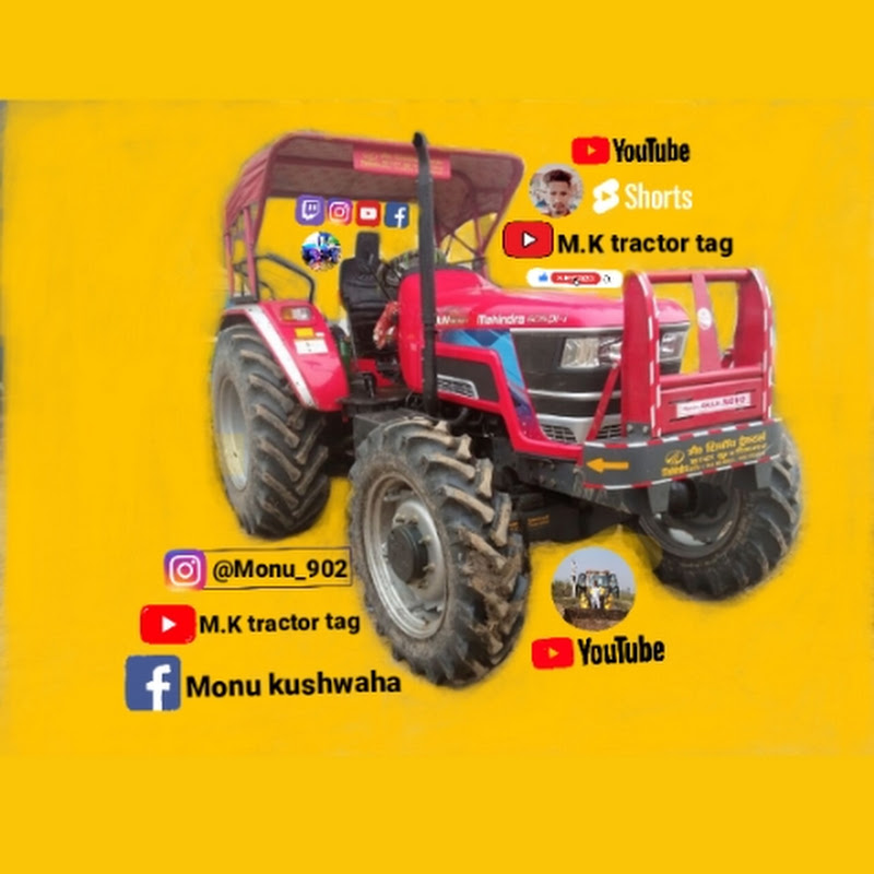 M.K tractor tag