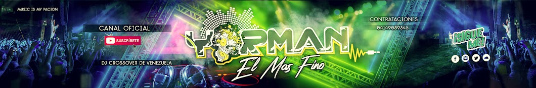 DjYorman El Mas Fino YouTube channel avatar