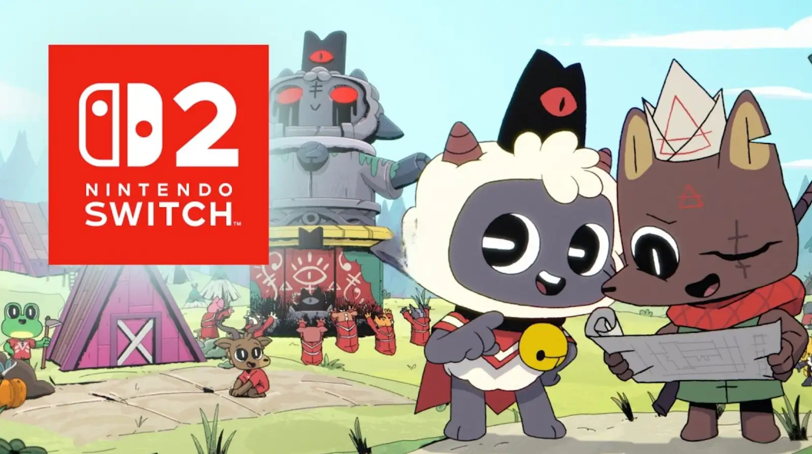 Cult of the Lamb arriva su Nintendo Switch 2 con grafica migliorata e GameShare