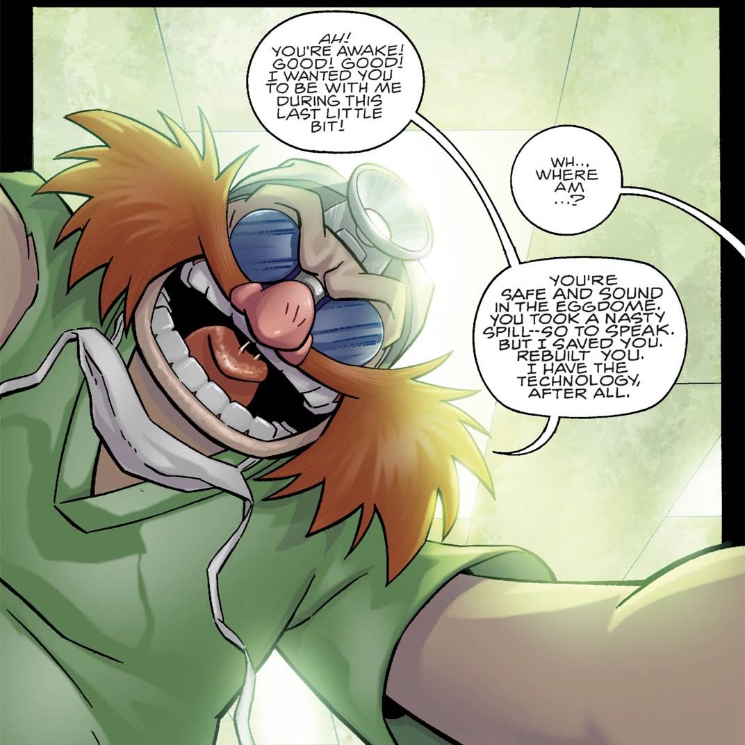 Post from Archie Sonic Lore