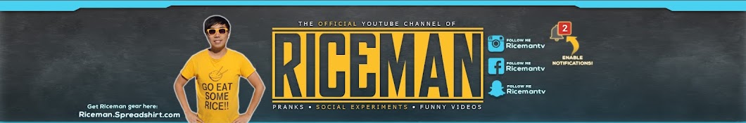 Riceman Avatar del canal de YouTube