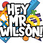 Hey Mr Wilson!  logo