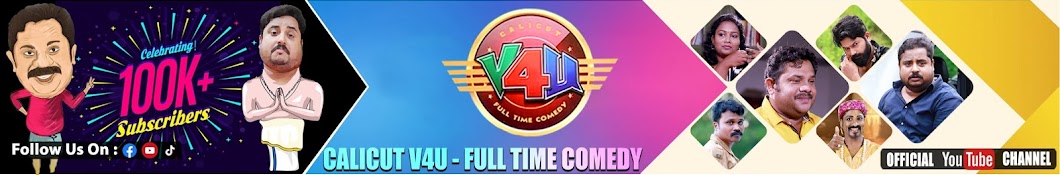 CALICUT V4U - FULL TIME COMEDY YouTube channel avatar