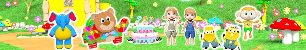 Ruby & Robin Songs Superheroes Toys Rhymes YouTube channel avatar