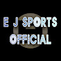 E J SPORTS OFFICIAL logo