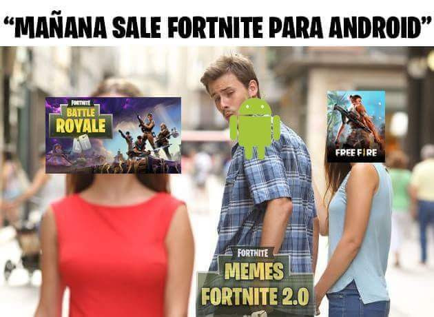 Fortnite es mejor que free fire memes