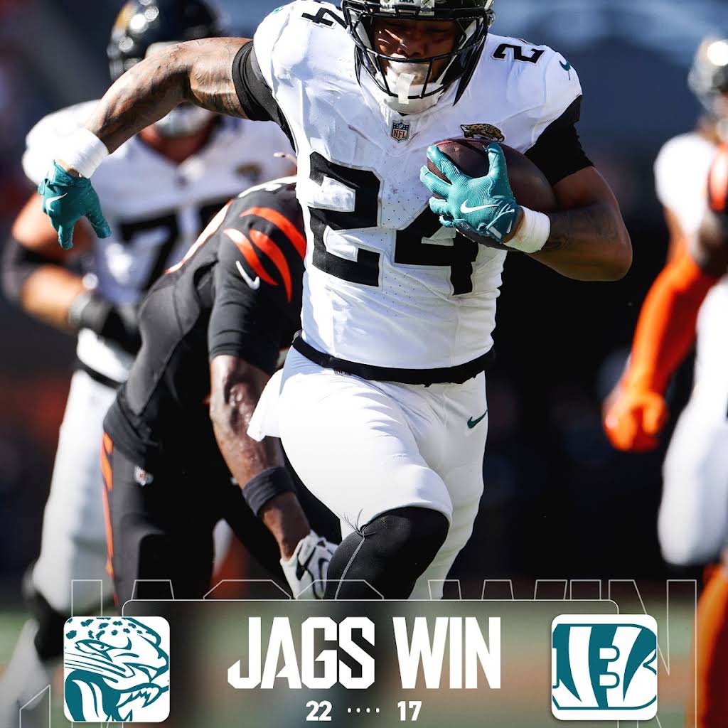 3-1 #JAXvsCIN #DUUUVAL - YouTube