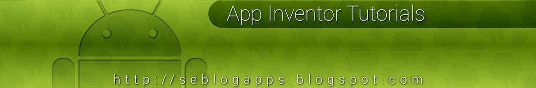 App Inventor Tutorials - SeblogApps Awatar kanału YouTube