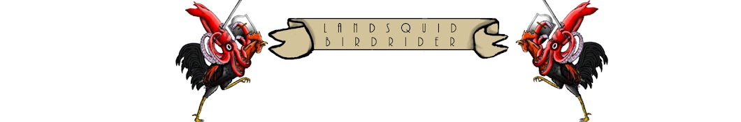 Landsquid Birdrider رمز قناة اليوتيوب