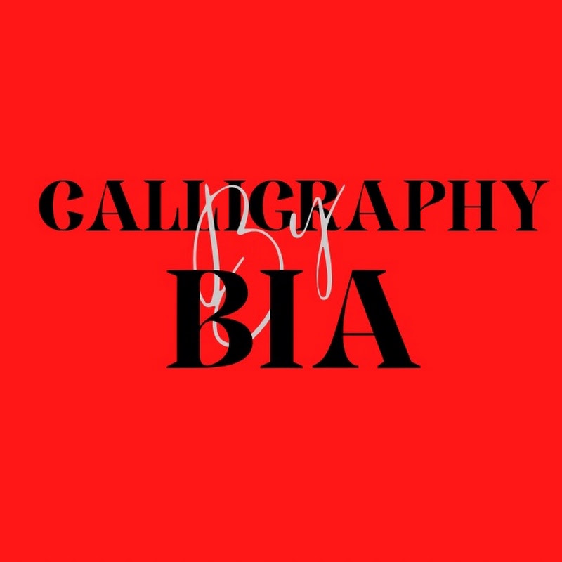 Calligraphy By Bia