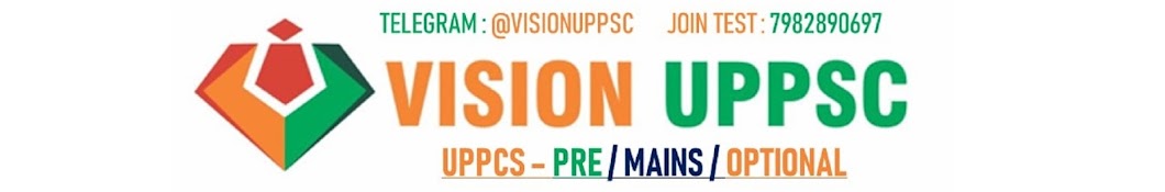 VISION UPPSC رمز قناة اليوتيوب