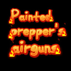 Painted prepper's airguns