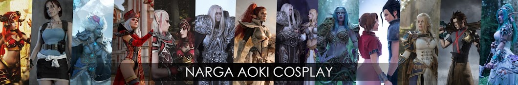 Narga Aoki cosplay Avatar canale YouTube 