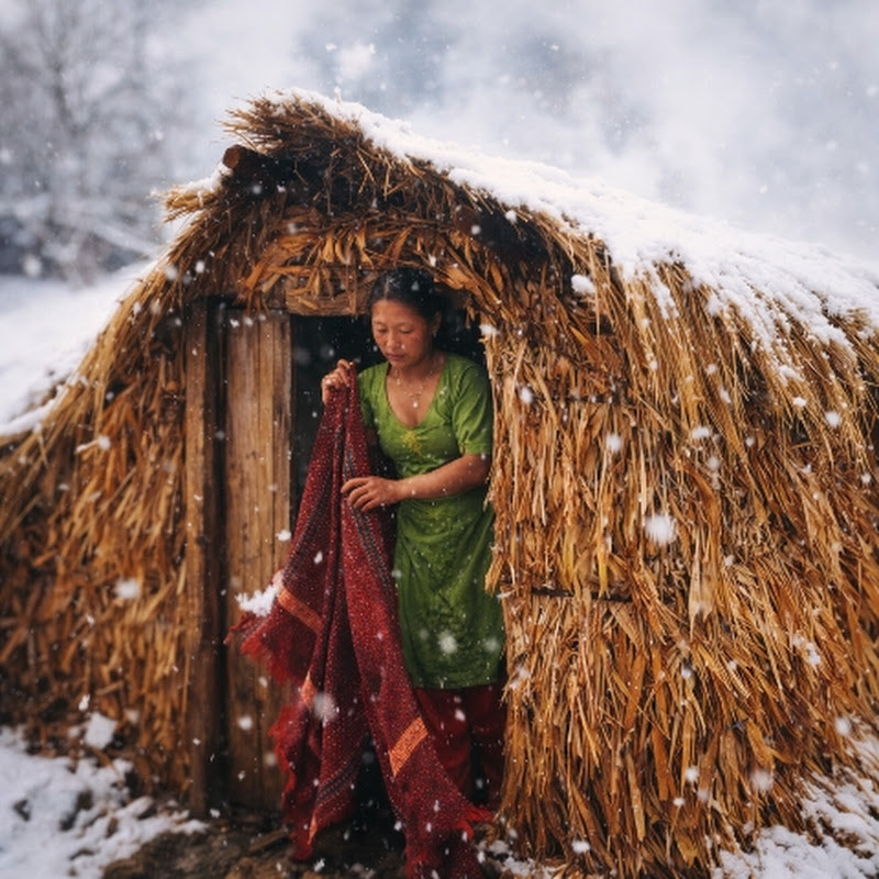 Rural life nepal 733