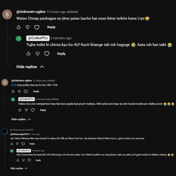 Post from Codex PCs
