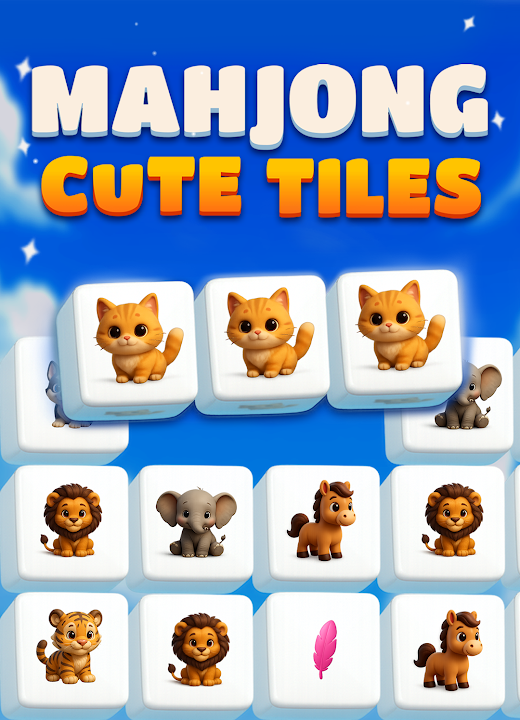 Mahjong Cute Tiles — cover art