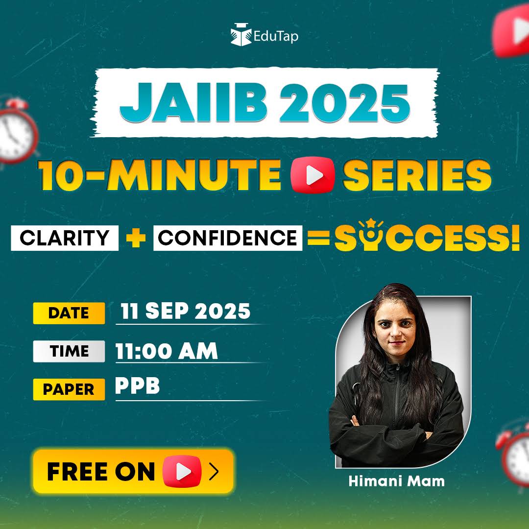 Post from EduTap - JAIIB CAIIB