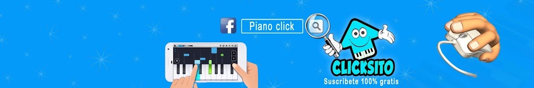 Piano click 2 Avatar channel YouTube 