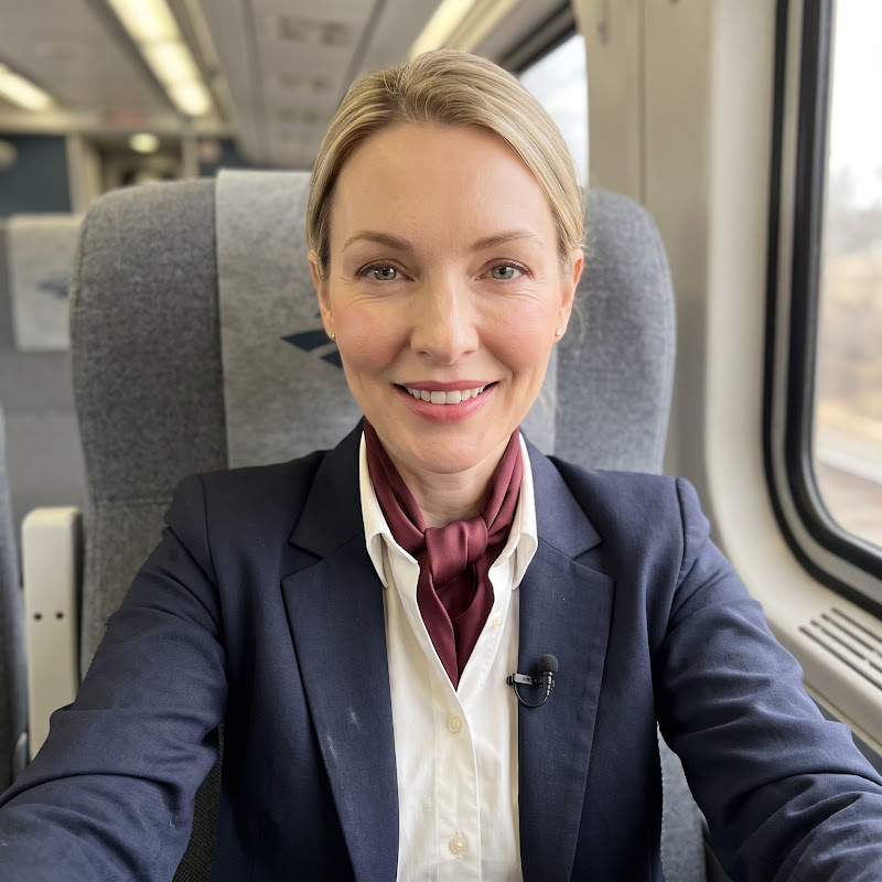 Olivia Brooks On Amtrak