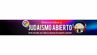 «Judaismo Abierto» youtube banner
