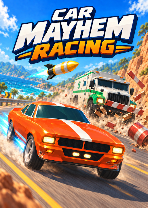 Car Mayhem Racing — cover art