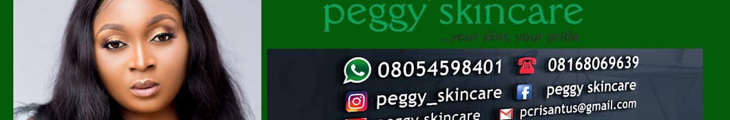 Peggy skincare यूट्यूब चैनल अवतार