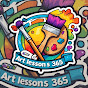 Art lessons 365 logo