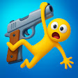 Ragdoll Gun Shooter! Cannon Spinner Playground icon