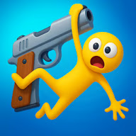 Ragdoll Gun Shooter! Cannon Spinner Playground icon