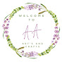 AA Crafty Arts logo