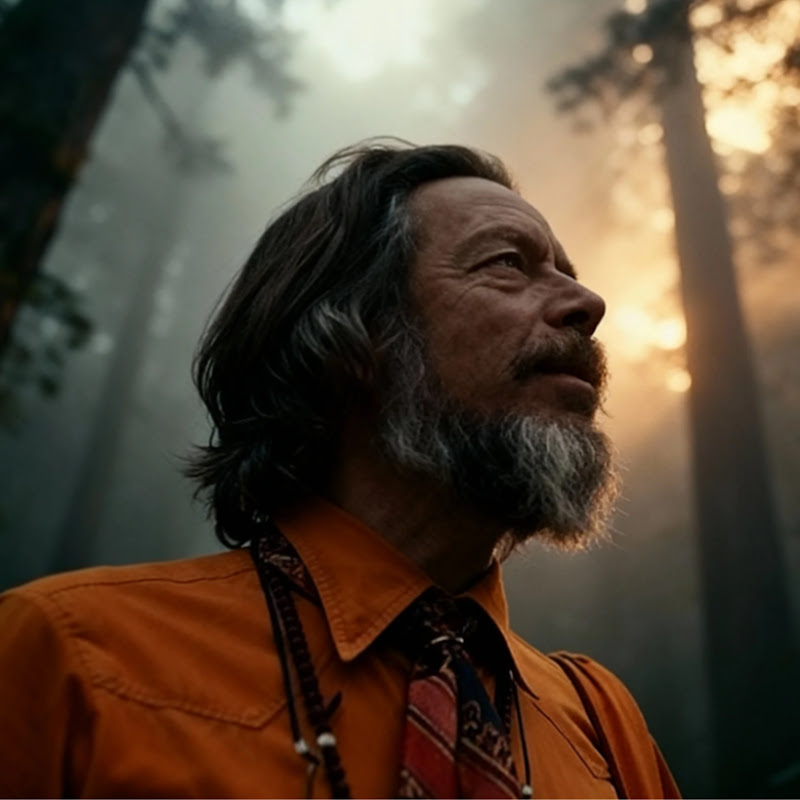 Awakening with Alan Watts Logo