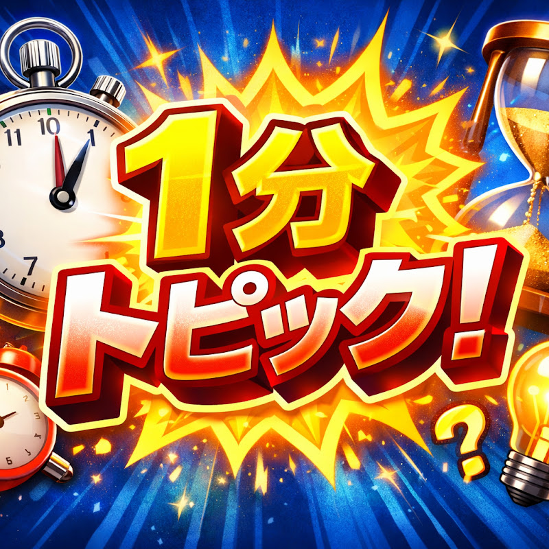 1分トピック