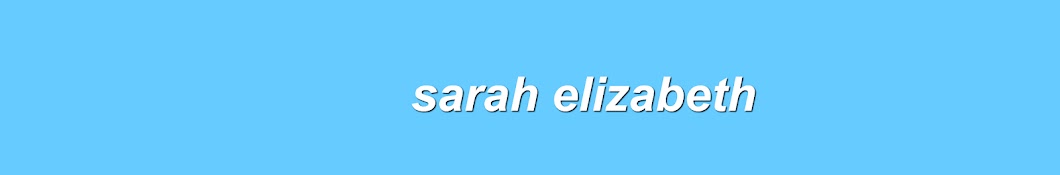 Sarah Elizabeth YouTube channel avatar