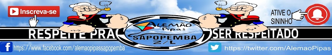ALEMÃƒO PIPAS - SAPOPEMBA YouTube 频道头像