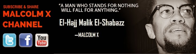 Malcolm X banner
