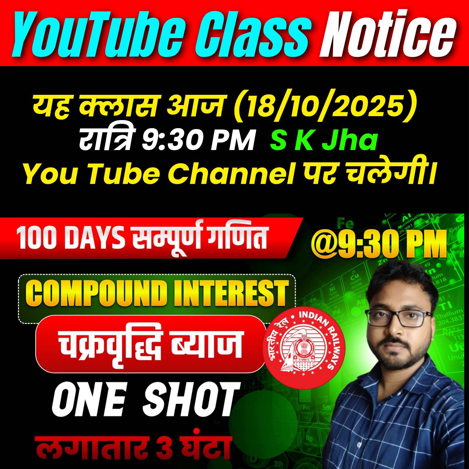 Post from SK jha