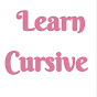Learn cursive logo
